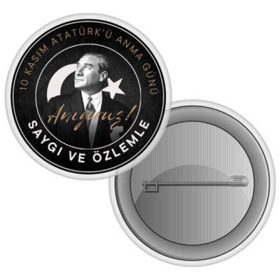 10 Kasım Atatürkü Anma Günü Rozeti