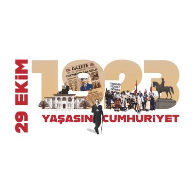 29 Ekim Cumhuriyet Bayramı Pano Afiş
