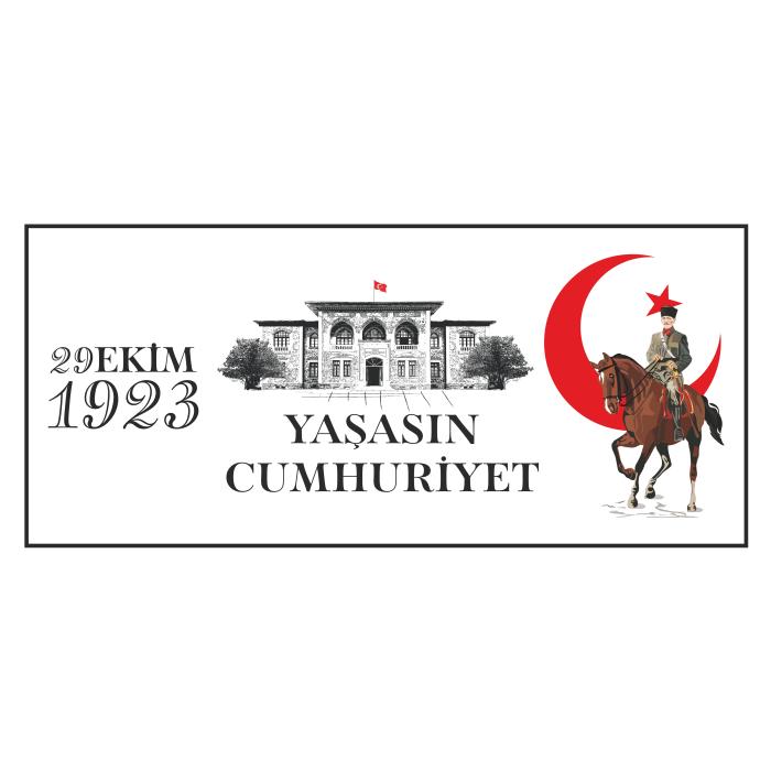 29 Ekim Cumhuriyet Bayramı Pano Afiş
