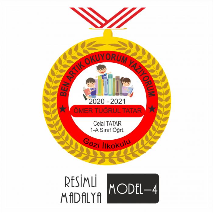 Artık Okuyorum Madalyası - 4