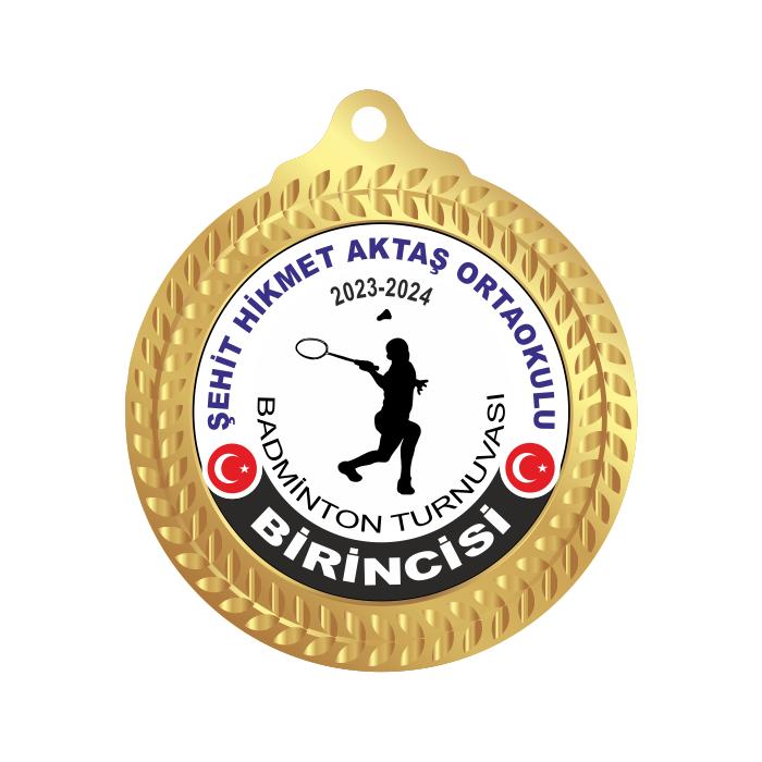 Badminton Turnuvaı Madalyası