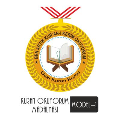 Ben Artık Kur'an-ı Kerim Okuyorum Madalyası - 1