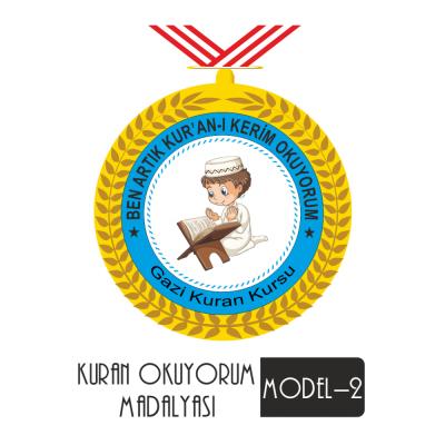 Ben Artık Kur'an-ı Kerim Okuyorum Madalyası - 2