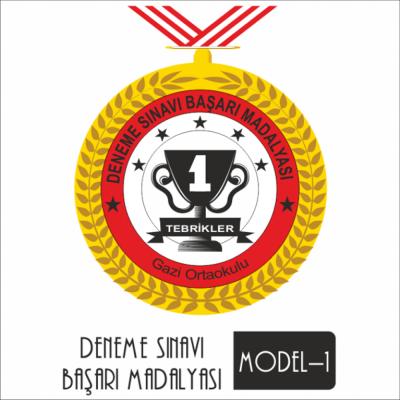 Deneme Sınavı Başarı MAdalyası - 1