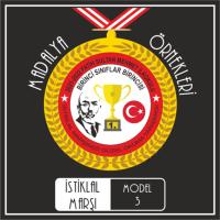 İstiklal Marşı'nı Ezbere Okuyorum Madalyası - 3