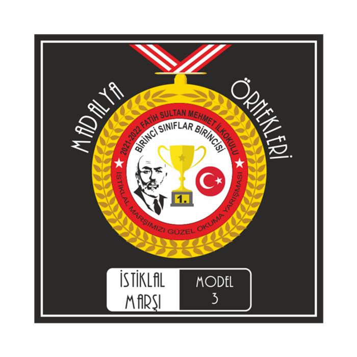 İstiklal Marşı'nı Ezbere Okuyorum Madalyası - 3