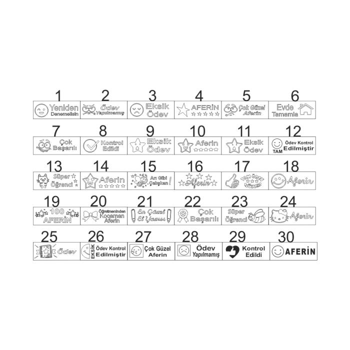 Öğretmen Motivasyon Kaşeleri