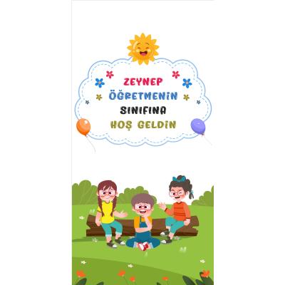 Okula Hoş Geldin Afişi