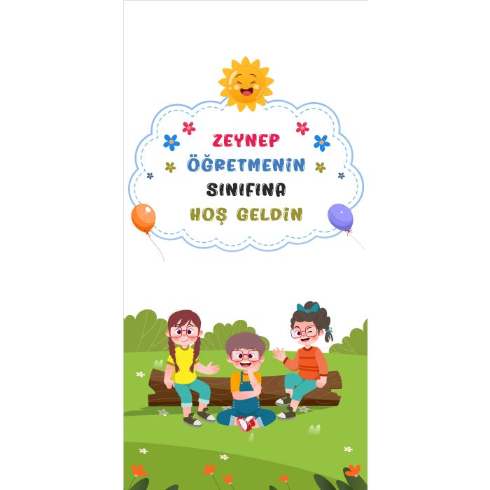 Okula Hoş Geldin Afişi