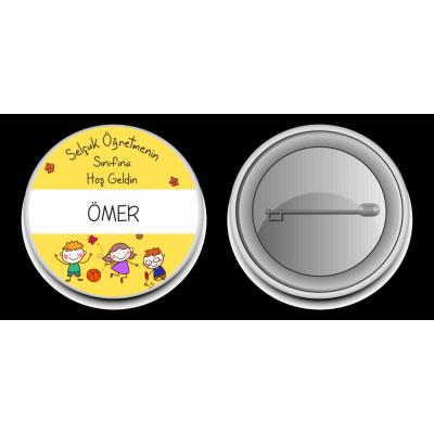 Okuluna Hoş Geldin Rozeti