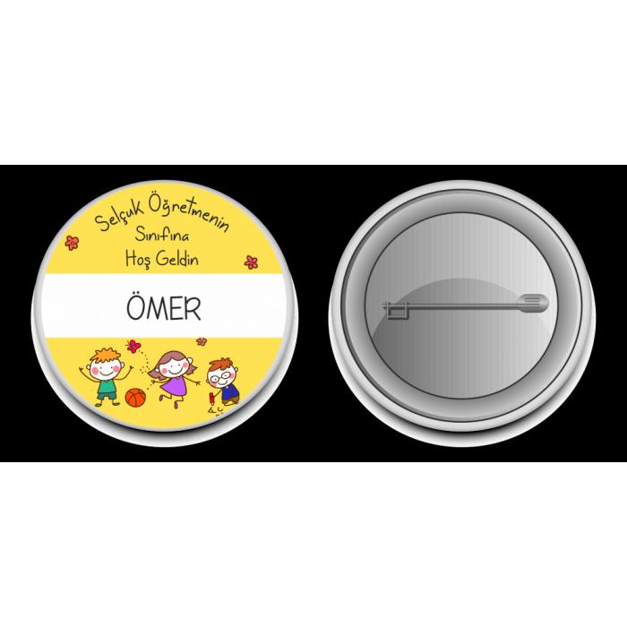 Okuluna Hoş Geldin Rozeti