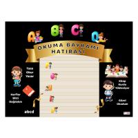 Okuma Bayramı Hatırası Bez Afiş Yatay 200x150