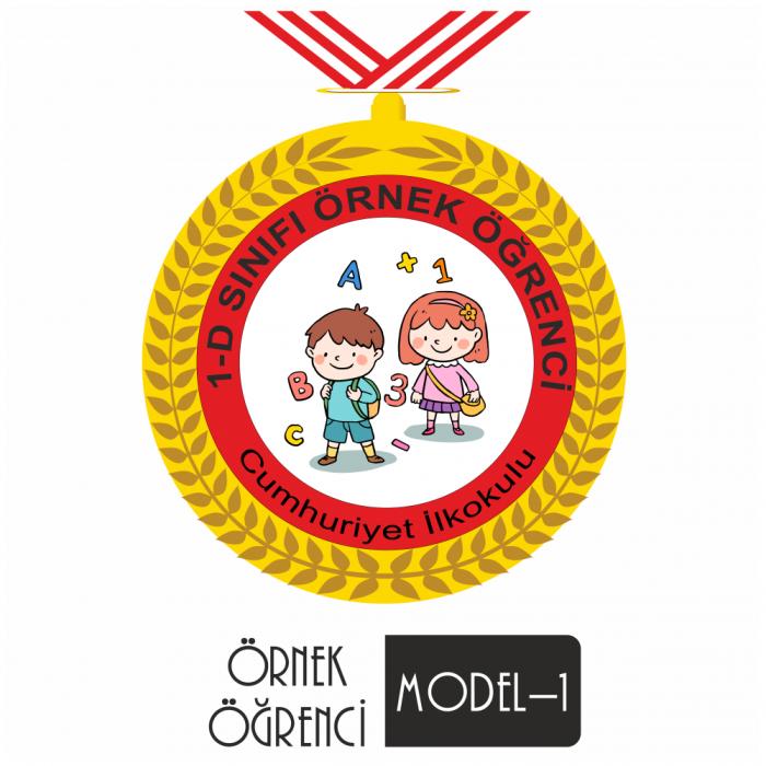 Örnek Öğrenci Madalyası - 1